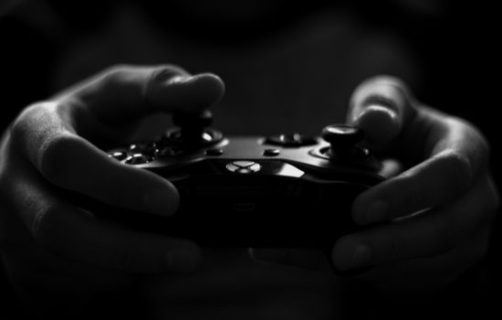 art-black-and-white-controller-194511